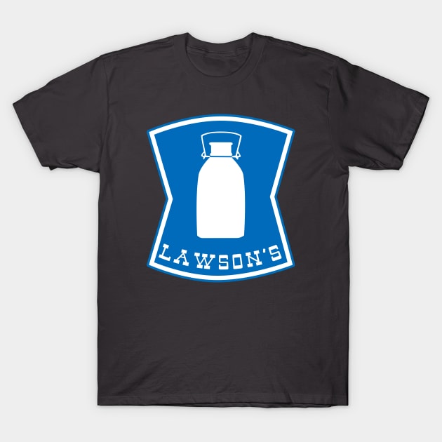 Lawson's Dairy Convenience Store T-Shirt by carcinojen